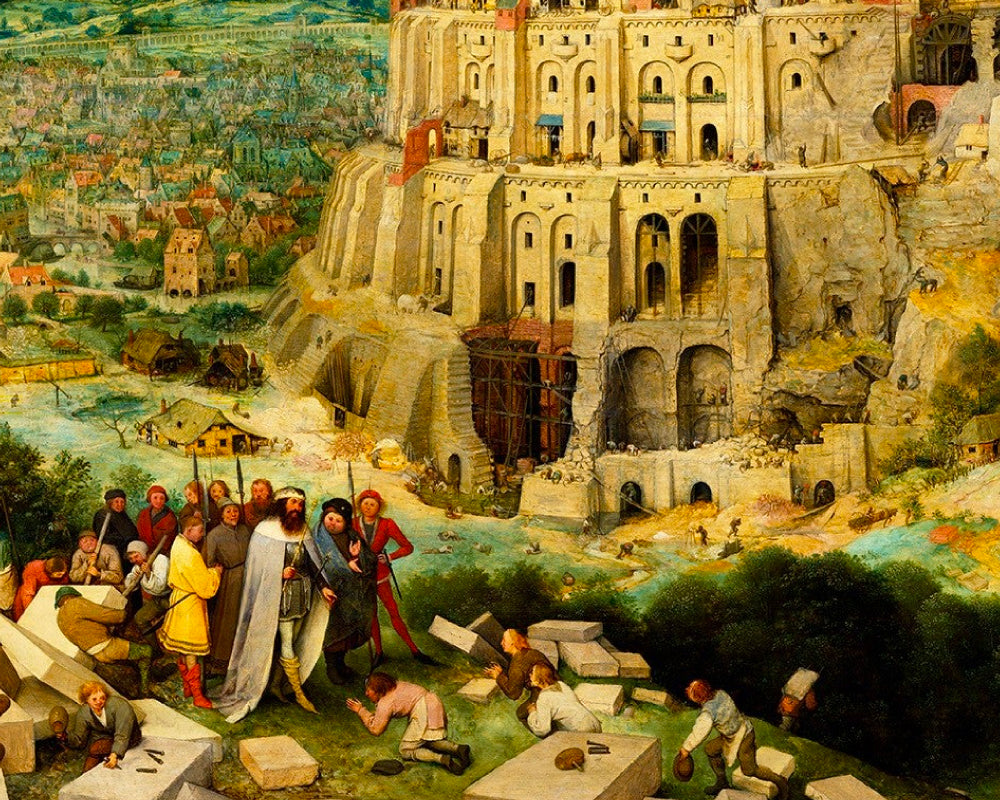 Pieter Brueghel - La Torre de Babel: Rompecabezas 1000 Piezas Enjoy Puzzle