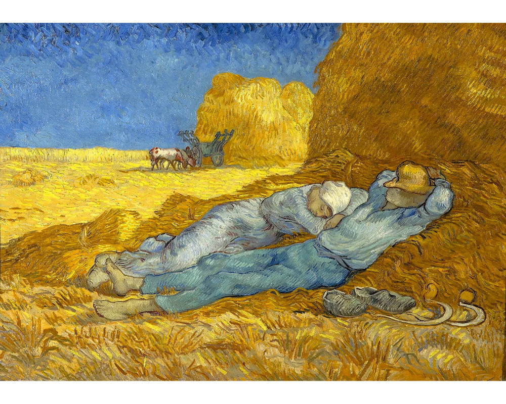 Van Gogh - La siesta: Rompecabezas 1000 Piezas Enjoy Puzzle