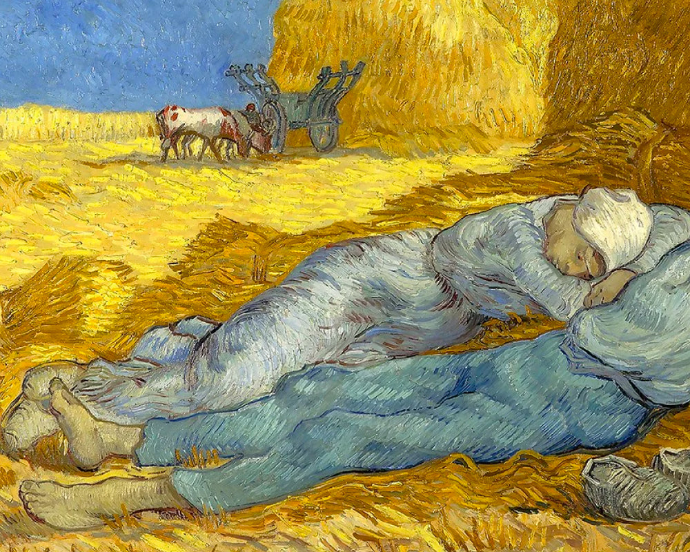Van Gogh - La siesta: Rompecabezas 1000 Piezas Enjoy Puzzle