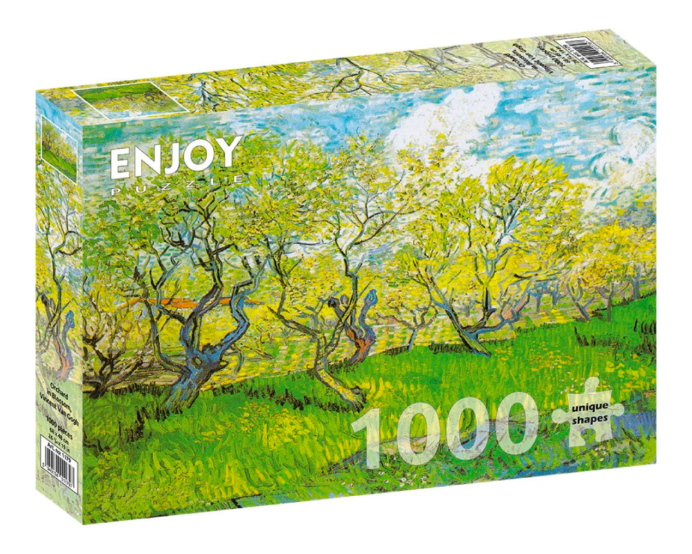 Van Gogh - Huerto en Flor: Rompecabezas 1000 Piezas Enjoy Puzzle
