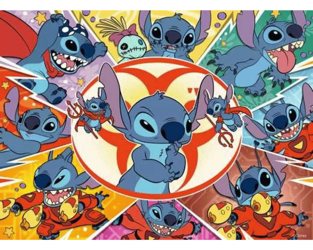 Disney Stitch: Rompecabezas Ravensburger de 100 piezas