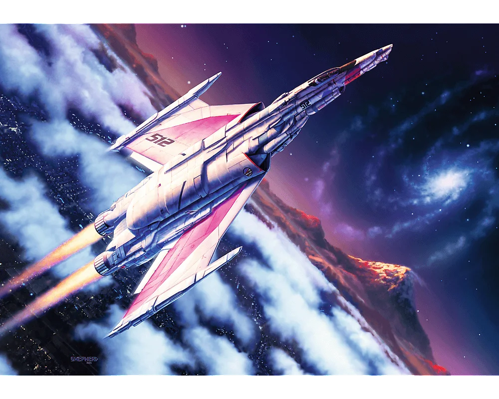 Cohete Espacial (Tea Time): Rompecabezas de 1000 Piezas Trefl Premium