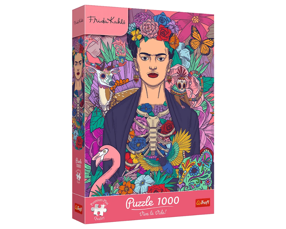 Frida Kahlo- Un Alma Floreciente: Rompecabezas de 1000 Piezas Trefl Premium