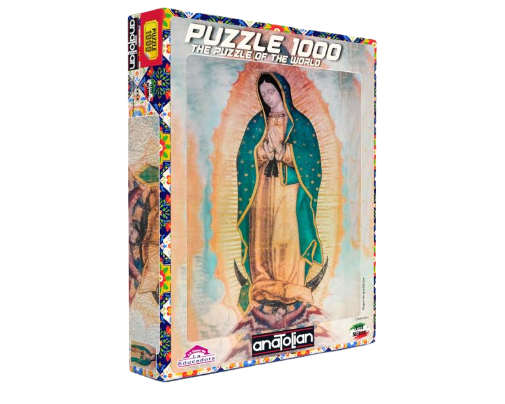 Viva México: Virgen De Guadalupe Rompecabezas de 1000 piezas. Anatolian