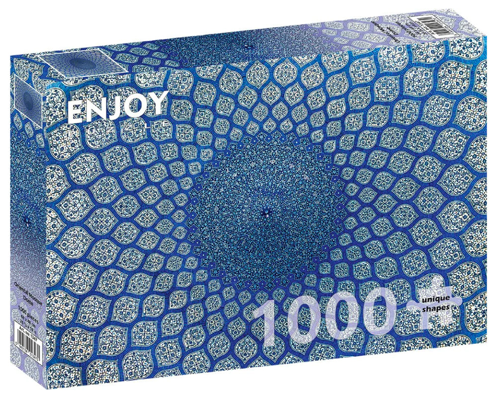 Cúpula de la Mezquita Oriental: Rompecabezas 1000 Piezas Enjoy Puzzle