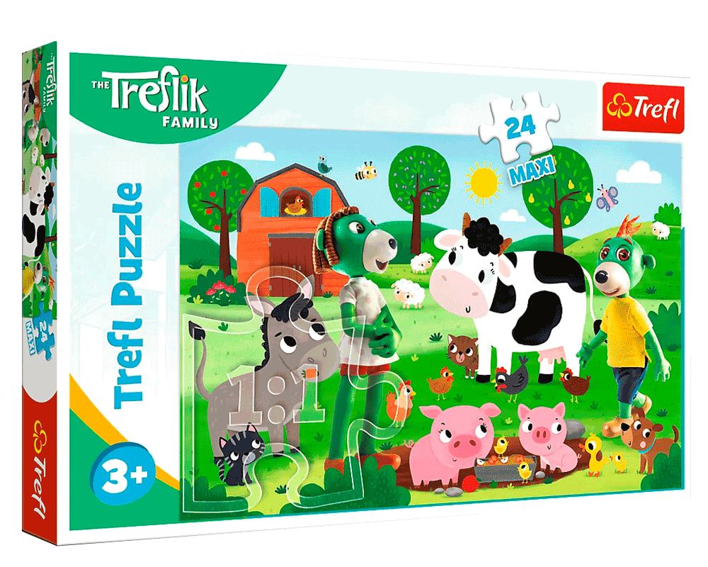 Treflik La Granja: Rompecabezas 24 Piezas Maxi Trefl