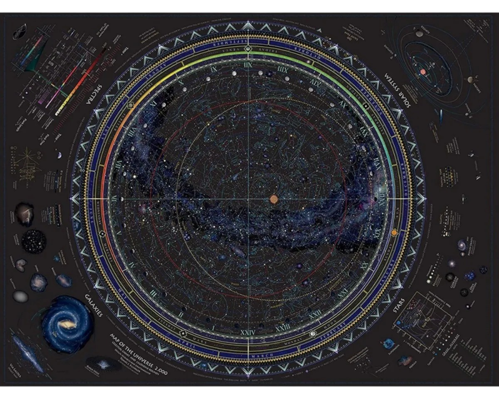 Mapa del Universo: Rompecabezas 1500 Piezas Ravensburger