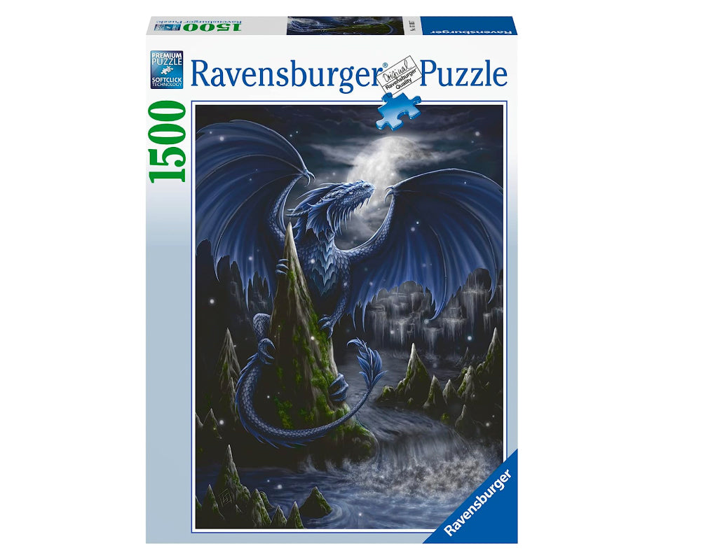El Dragón Azul: Rompecabezas 1500 Piezas Ravensburger