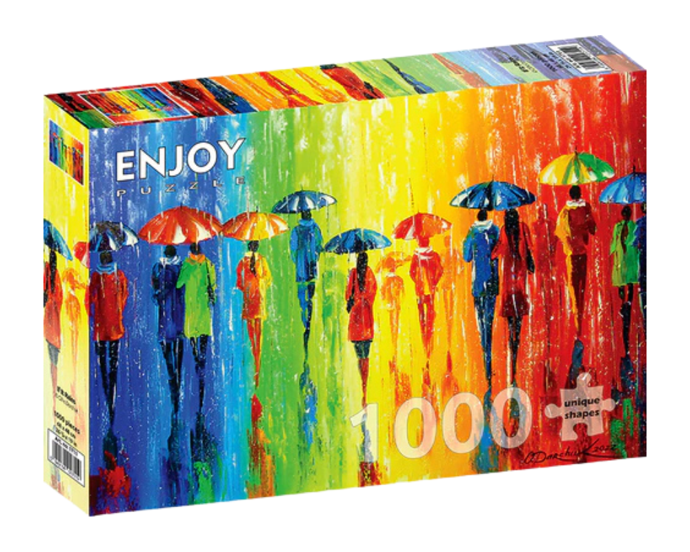 Luvia Torrencial: Rompecabezas 1000 Piezas Enjoy Puzzle