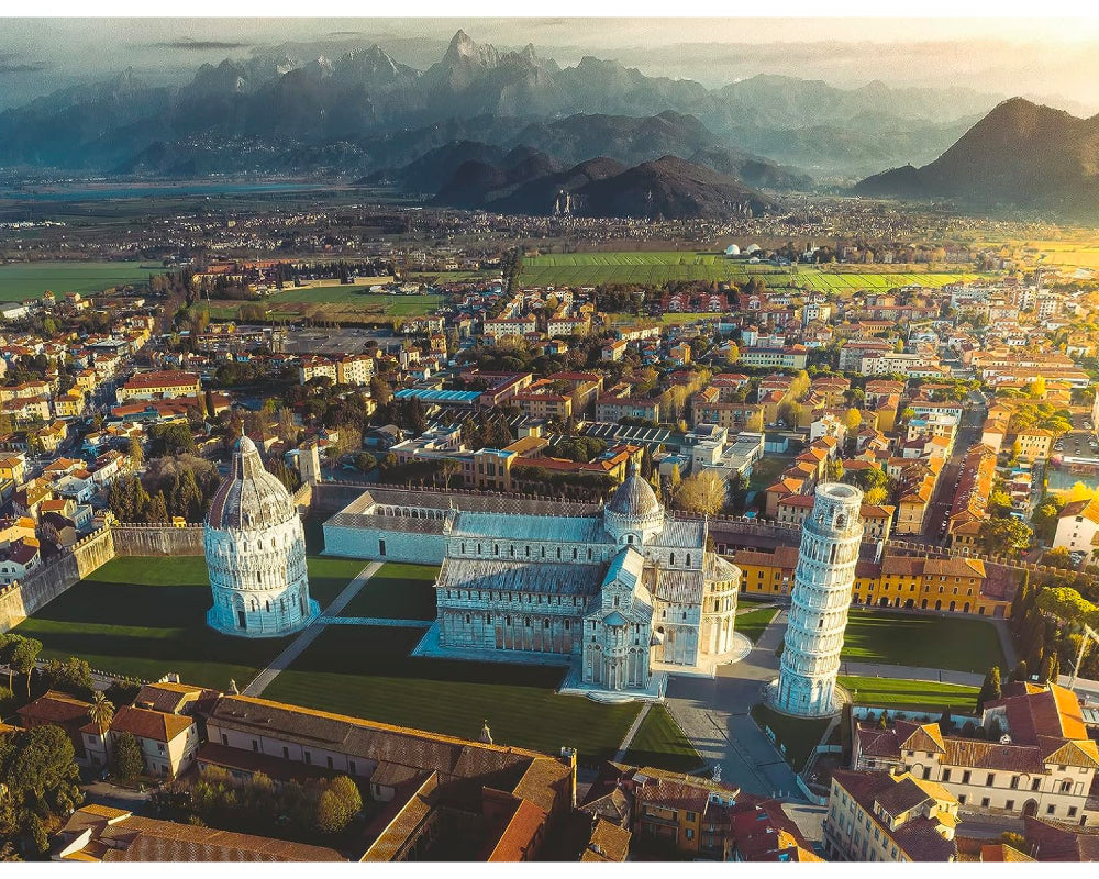 Torre de Pisa y Monte Pisano: Rompecabezas 2000 Piezas Ravensburger