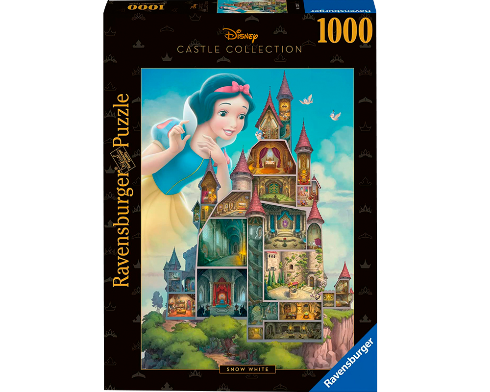 Castillos Disney - Blancanieves Rompecabezas 1000 Piezas Ravensburger