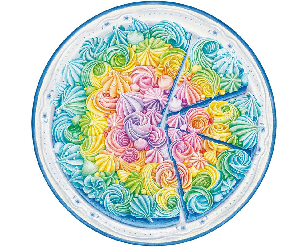 Pastel Arco Iris Rompecabezas Circular 500 Piezas Ravensburger