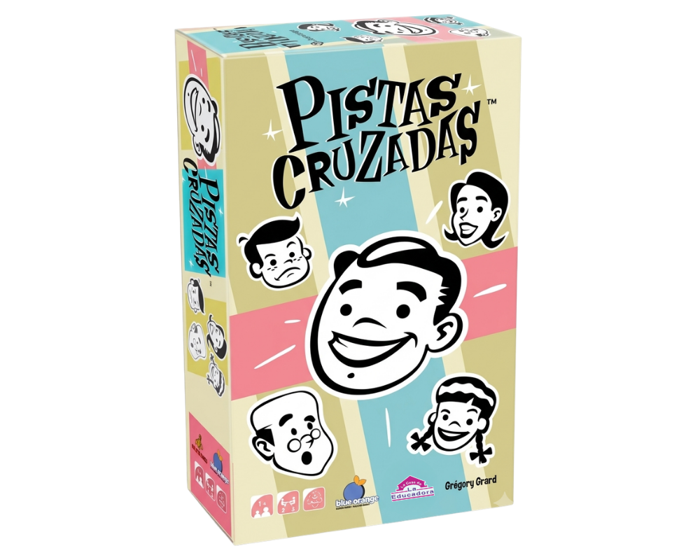 Pistas Cruzadas Juego de Mesa en Español Blue Orange