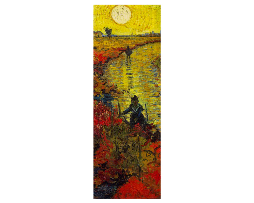 Vincent Van Gogh - El Viñedo Rojo Cerca de Arlés: Rompecabezas 1000 Ricordi