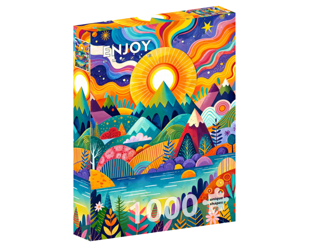 Horizonte Fascinante: Rompecabezas 1000 Piezas Enjoy Puzzle