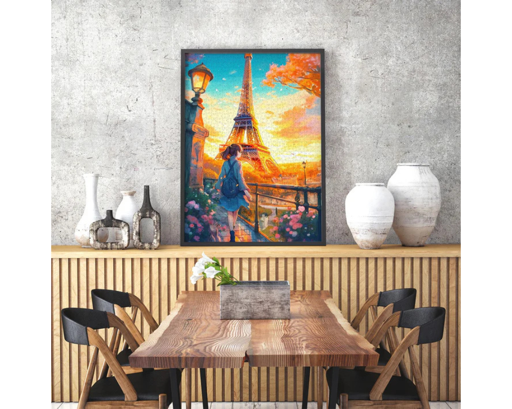 Recorriendo París: Rompecabezas 1000 Piezas Enjoy Puzzle