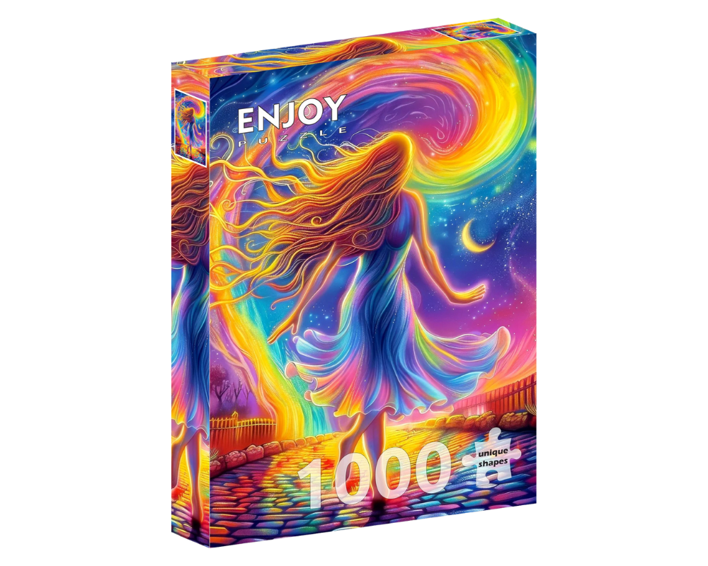 Camino a Mis Colores: Rompecabezas 1000 Piezas Enjoy Puzzle