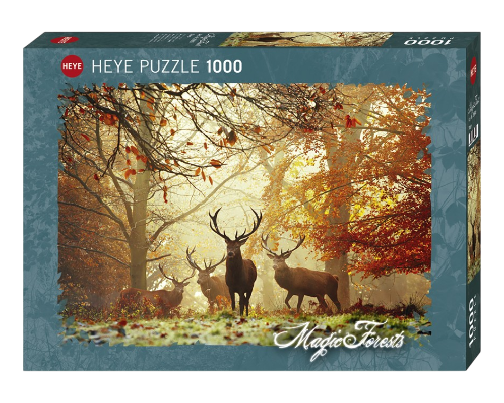 Alex Saberi: Bosque Mágico Rompecabezas 1000 Piezas Marca Heye