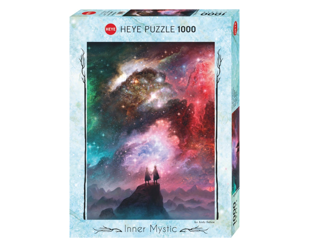 Inner Mystic: Polvo Cósmico Rompecabezas 1000 Piezas Marca Heye