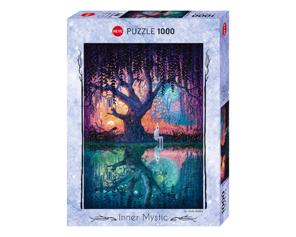 Inner Mystic: Mundos Rojos Rompecabezas 1000 Piezas Marca Heye