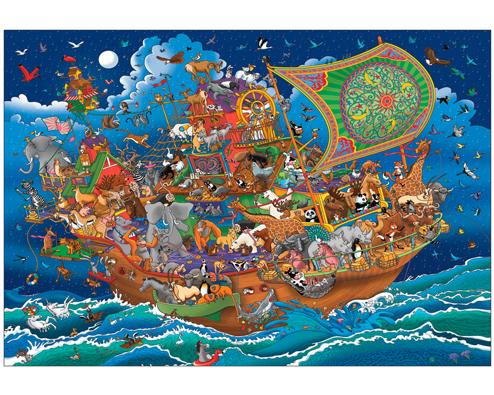 Steve Skelton - Arca de Noe : Rompecabezas 260 piezas Anatolian