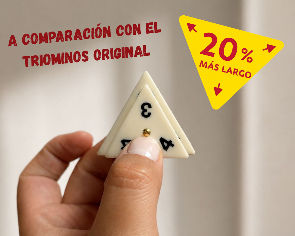 Triominos Extra Largo Juego de Mesa Goliath