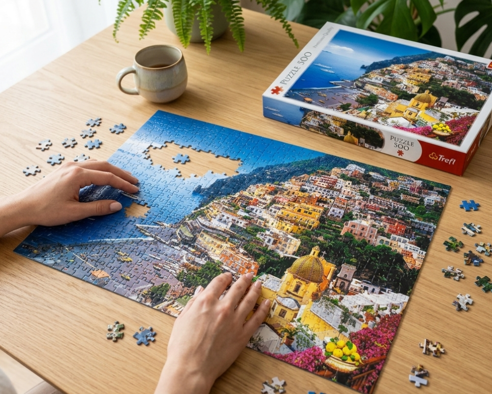 Positano, Italia: Rompecabezas 500 Piezas Trefl