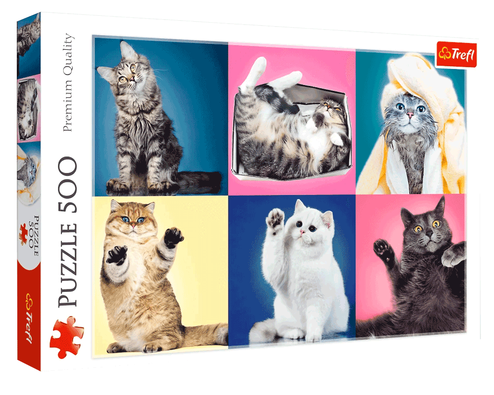 Gatitos: Rompecabezas 500 Piezas Trefl