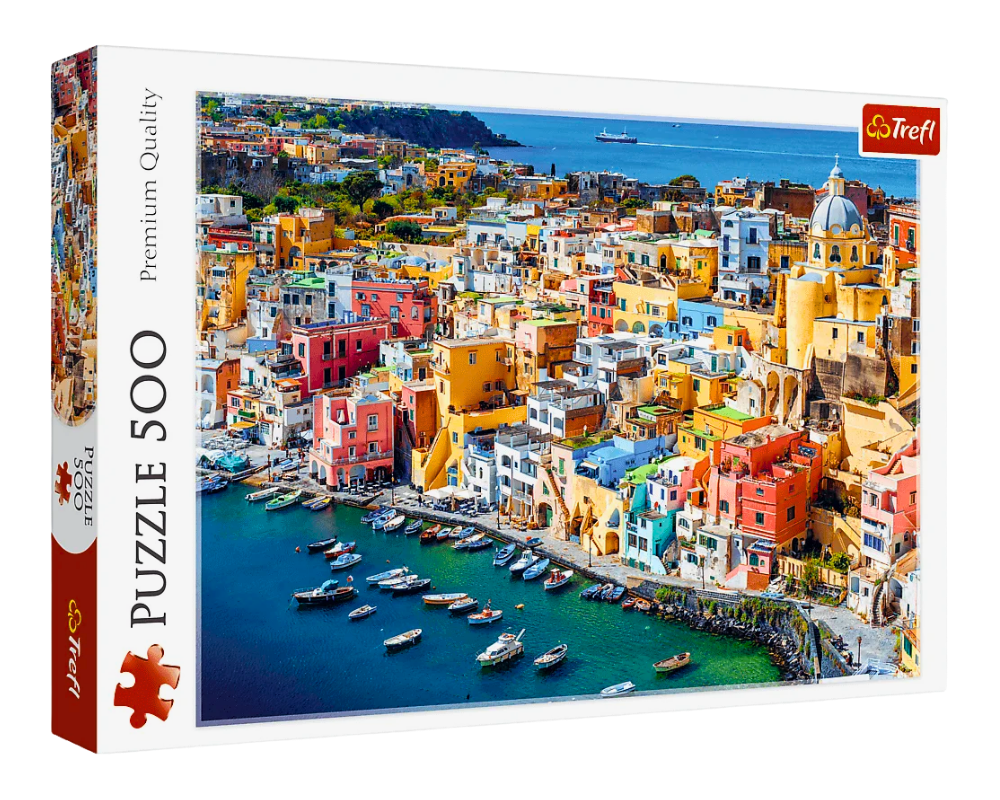 Puerto, Italia Rompecabezas 500 Piezas Trefl