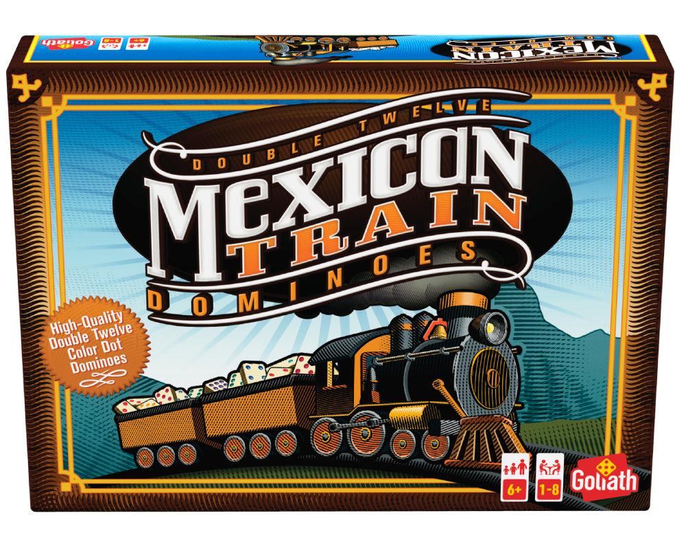 Dominó Tren Mexicano Juego de Mesa Goliath