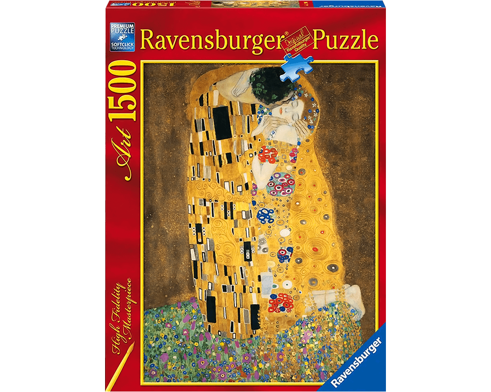 Klimt - El Beso: Rompecabezas 1500 Piezas Ravensburger
