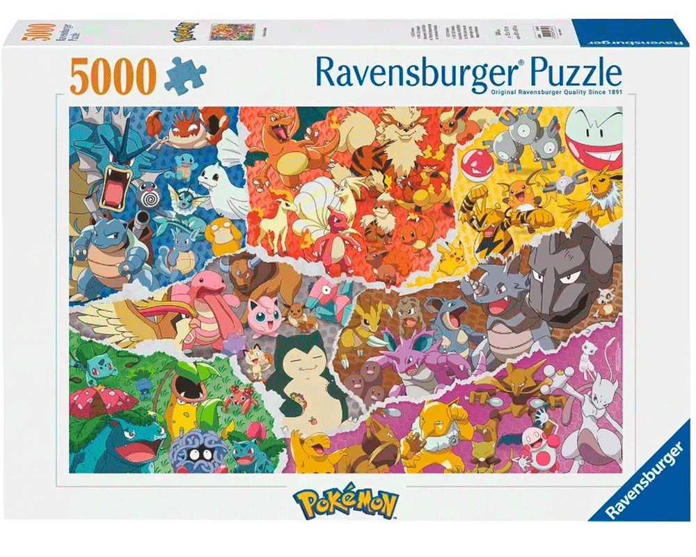 Pokémon AllStars Rompecabezas 5000 Piezas Ravensburger