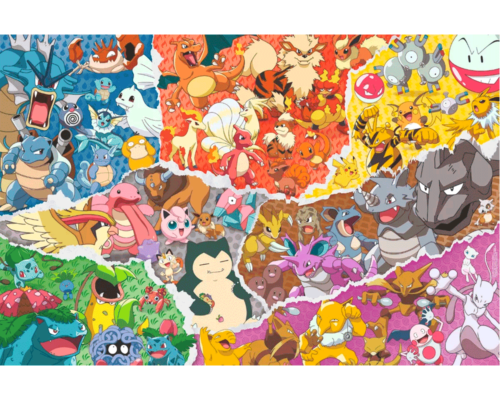 Pokémon AllStars Rompecabezas 5000 Piezas Ravensburger