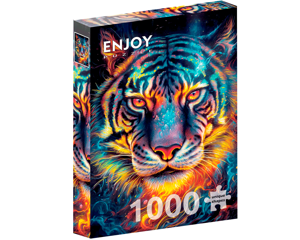 Resiliencia de Tigre: Rompecabezas 1000 Piezas Enjoy Puzzle