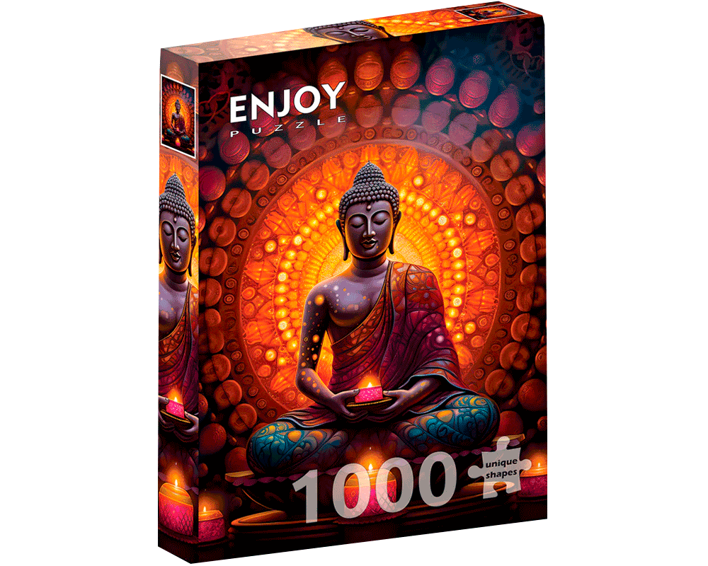 Buda - Paz Interior: Rompecabezas 1000 Piezas Enjoy Puzzle