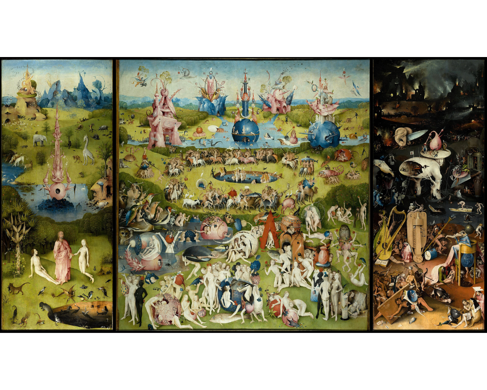 El Bosco - El Jardín de las Delicias: Rompecabezas 1000 Piezas de Arte Eurographics