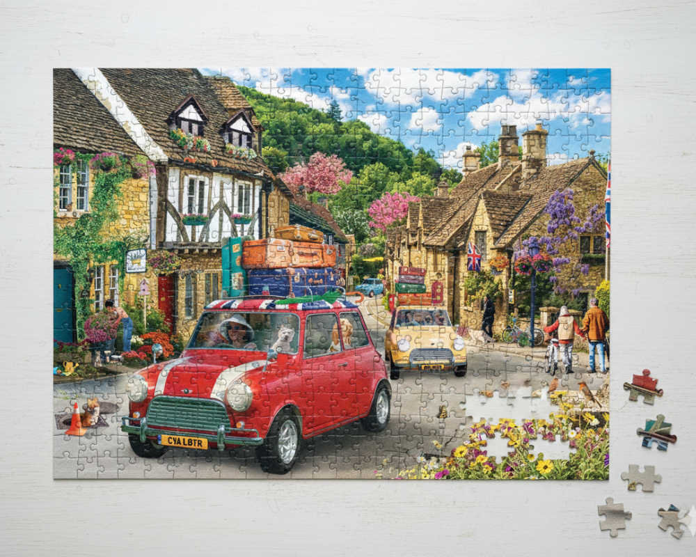 Mini Cooper Rompecabezas 1000 Piezas Eurographics