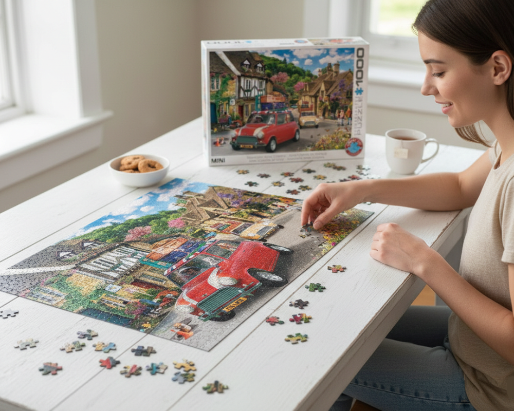 Mini Cooper Rompecabezas 1000 Piezas Eurographics