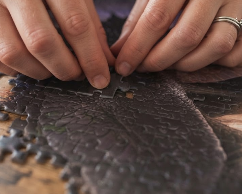 Bethany Gilbert: Violet Conoce a Tairn Rompecabezas 1000 Piezas Eurographics