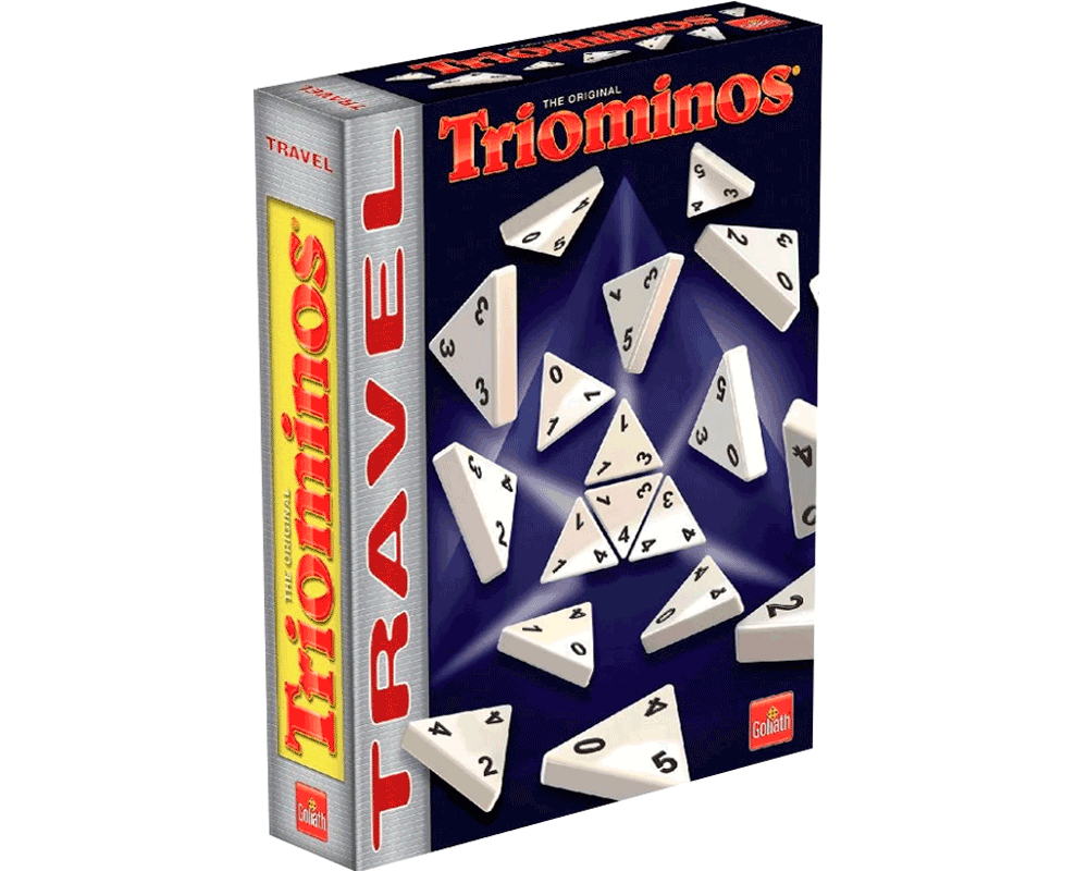 Triominos Travel: Juego de Mesa Goliath