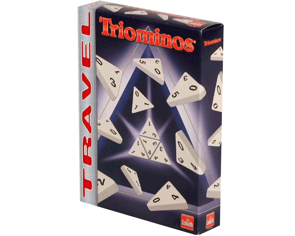 Triominos Travel: Juego de Mesa Goliath