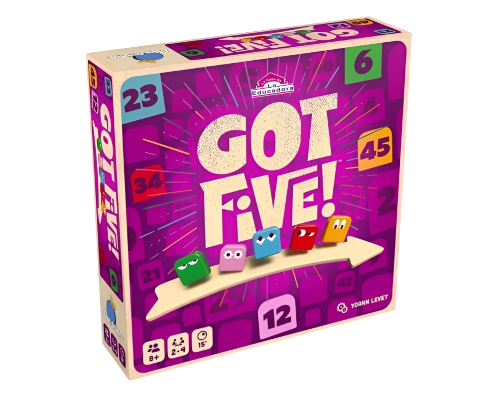 PREVENTA- Got Five! Juego de Mesa en Español Blue Orange