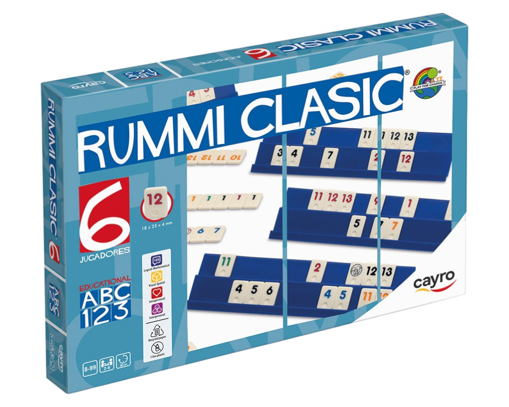 Rummi Classic 6 Jugadores: Juego de Mesa Cayro