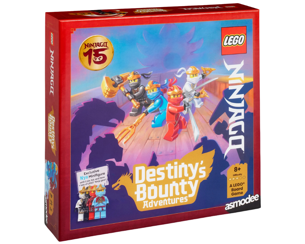 NINJAGO® Destiny’s Bounty Adventures. Juego de Mesa en ESPAÑOL. ASMODEE