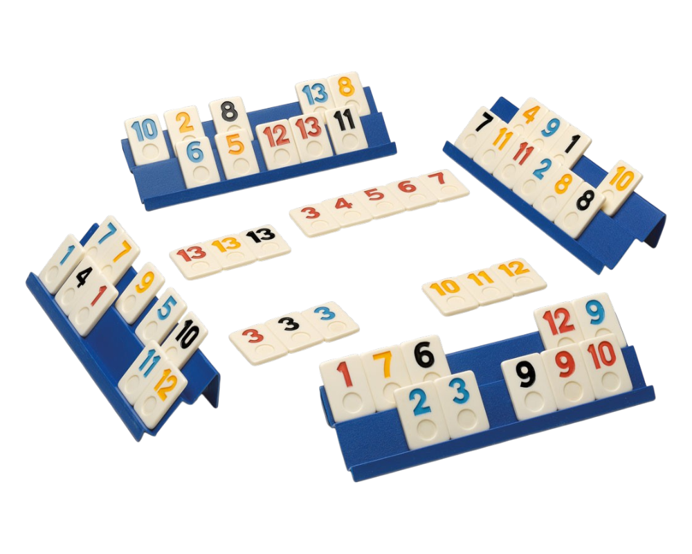 Rummi Clásico 4 jugadores: Juego de Mesa Cayro