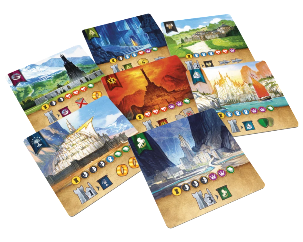 El Señor de los Anillos: Duelo por la Tierra Media Juego de Mesa Asmodee en Español
