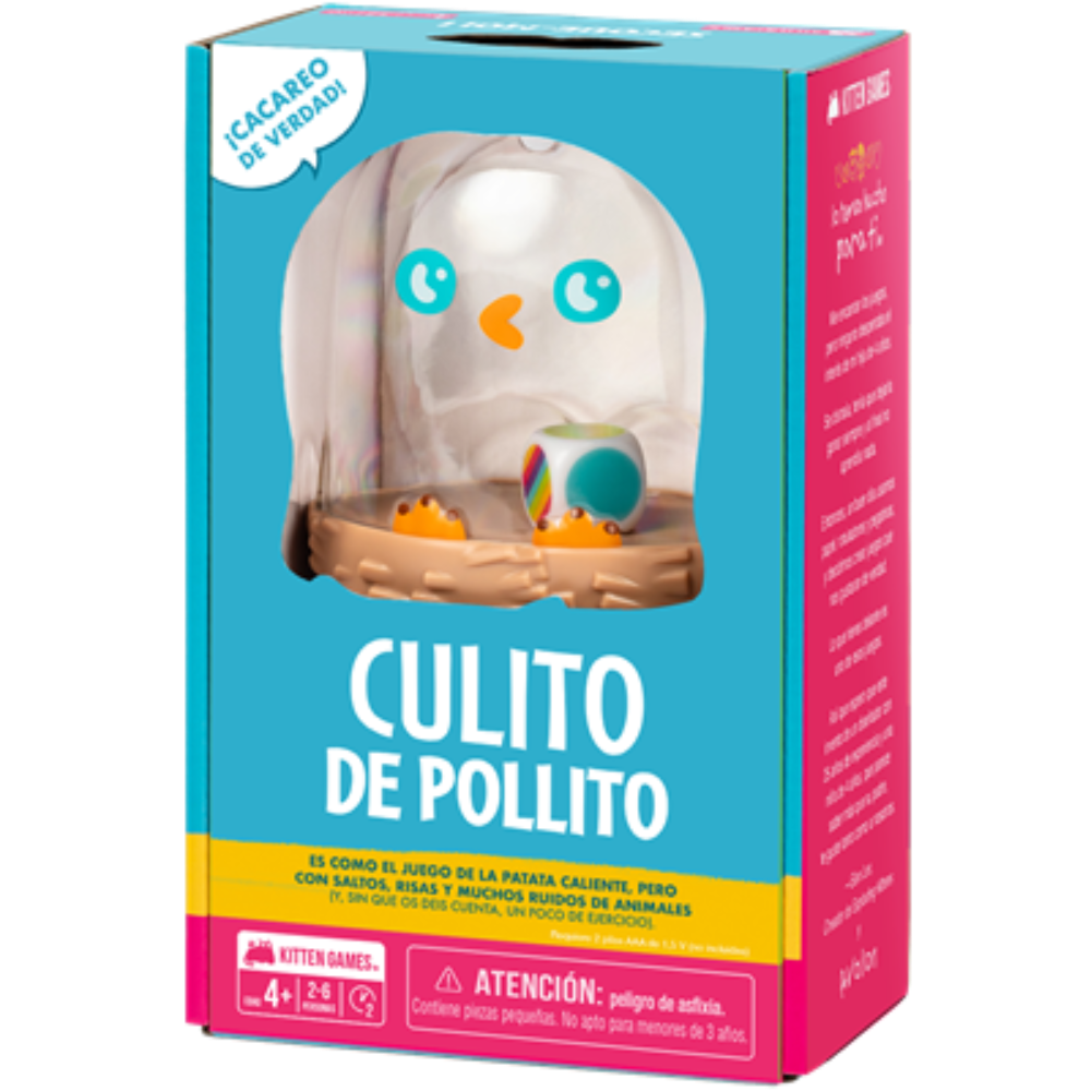 Culito de Pollito Juego de Mesa en ESPAÑOL. Asmodee