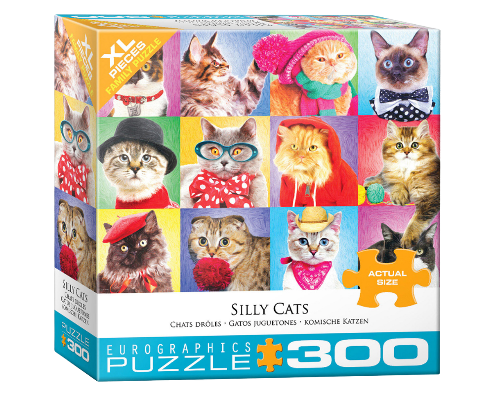 Gatos Rompecabezas 300 Piezas XL Eurographics