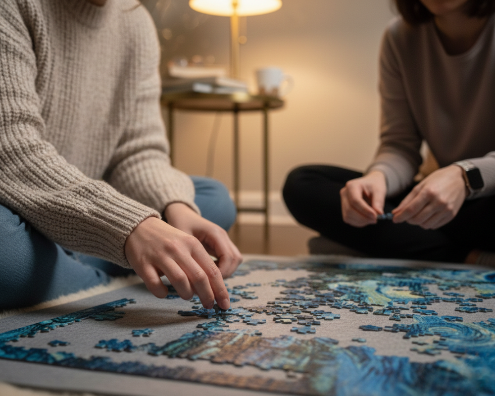 Van Gogh - La Noche Estrellada Rompecabezas de Arte 5000 piezas Eurographics