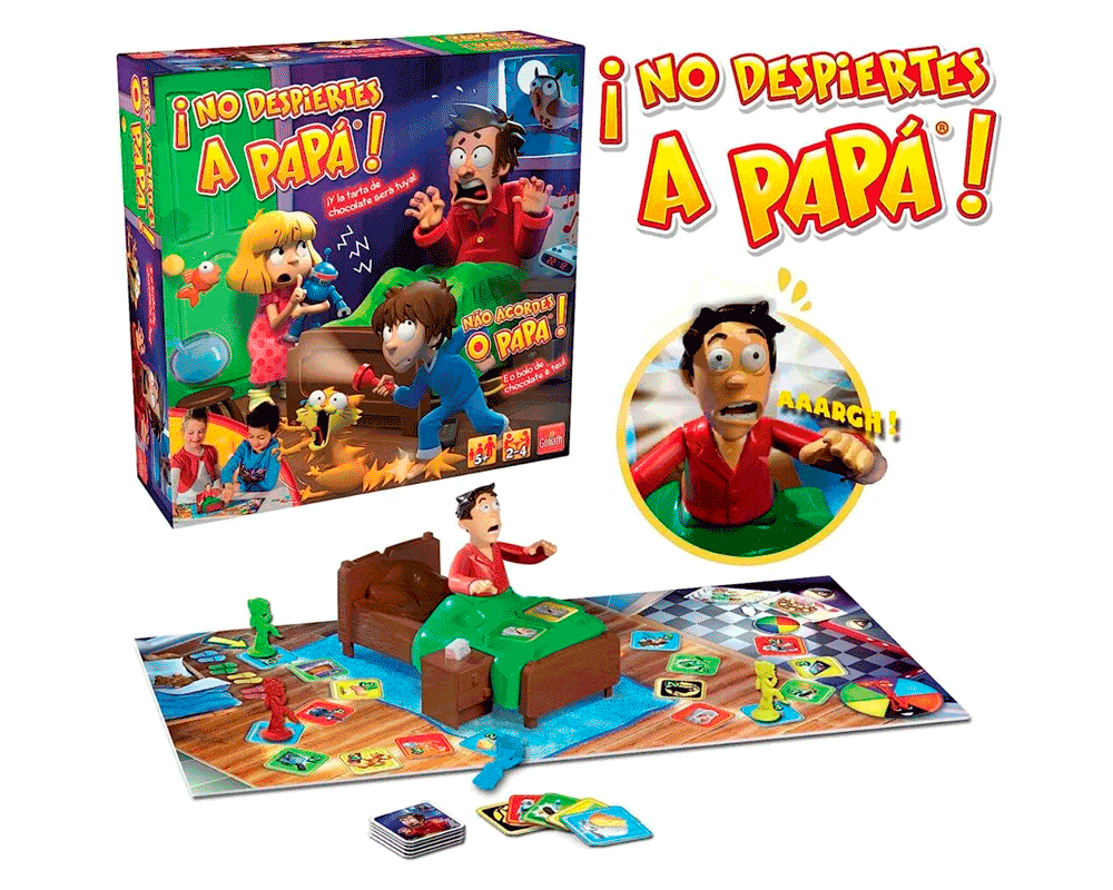 ¡No despiertes a papá! Juego de Mesa Goliath Games